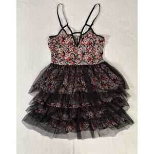 Vintage Y2K Hellz A Crime For All Seasons Dress Size S Fairy Grunge Balletcore L